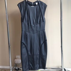 Black Venus leather dress